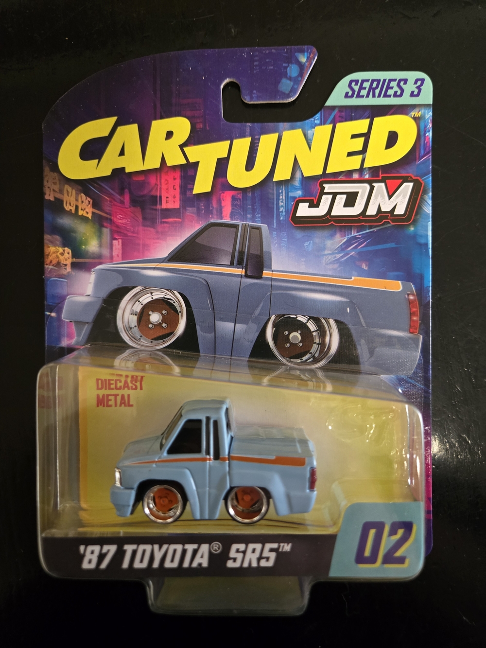 Series 3 Light Blue '87 Toyota SR5 Diecast Toy Truck